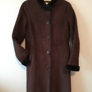 Calvin Klein Suede-like Coat